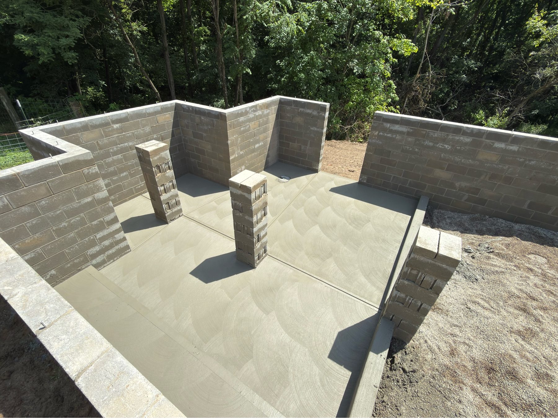 Concrete slab and flatwork